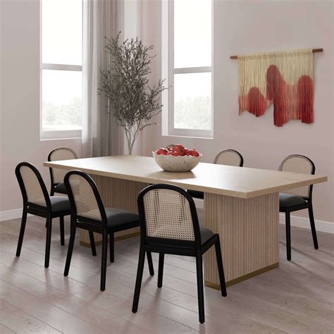 Chelsea Ash Wood Dining Table